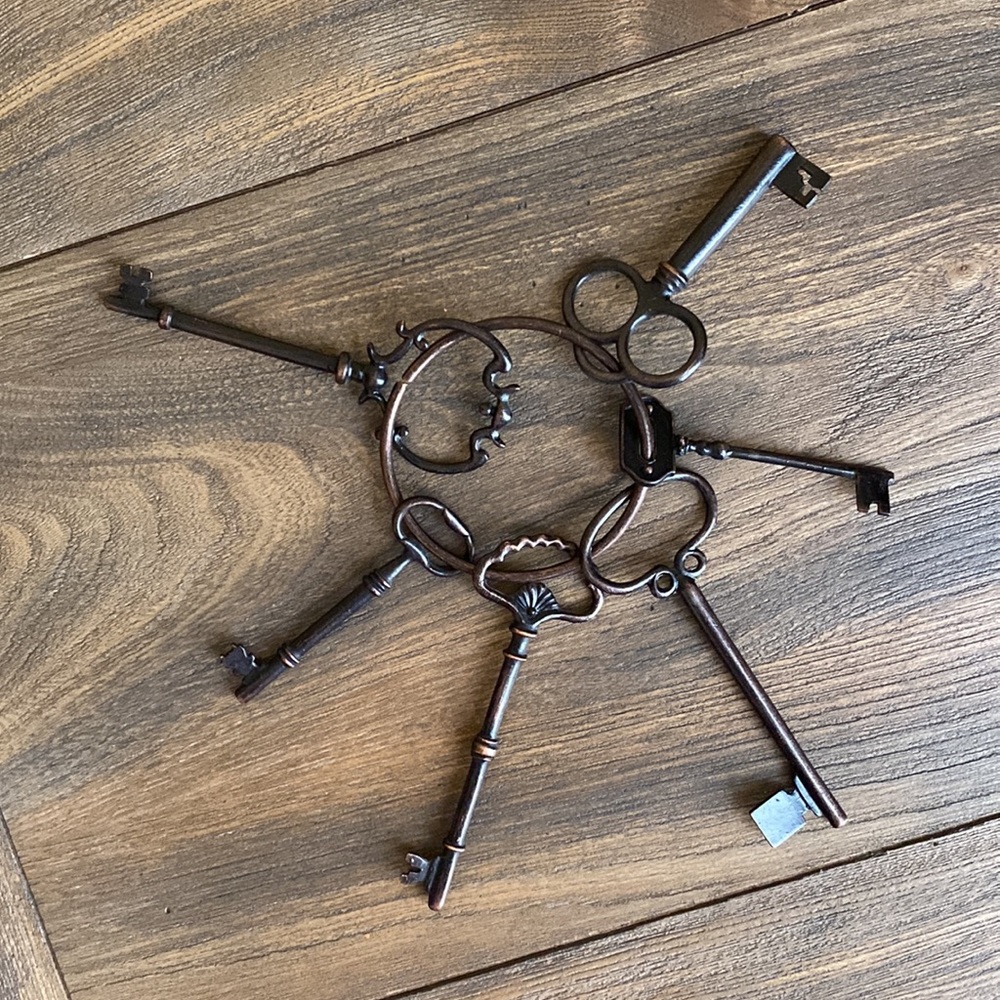 Metal keys decor - Picture 2 of 3
